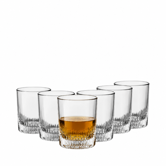 Bormioli Rocco Graphics DOF Whisky Glass - 385ml - Set of 6 by Bormioli Rocco