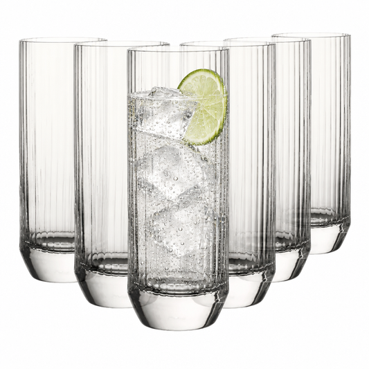 Big Top Highball Glasses - 300ml - Set of 6 by Pasabahce