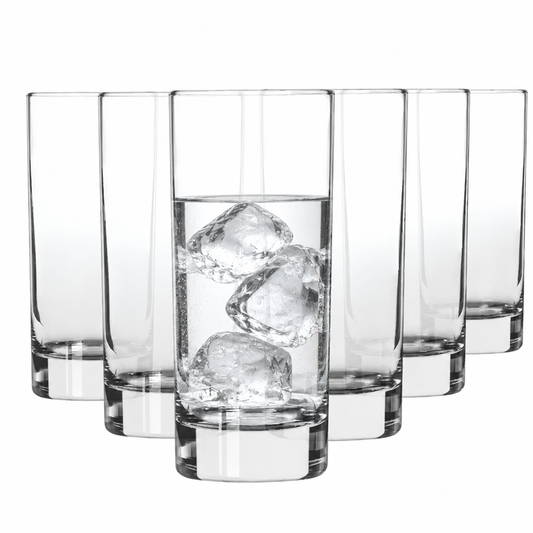 Bar Line Highball Glasses - 290ml - Set of 6 by Arc Tableware