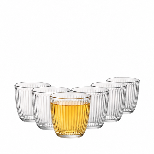 Bormioli Rocco Line Water Glass - 290ml - Set of 6 by Bormioli Rocco
