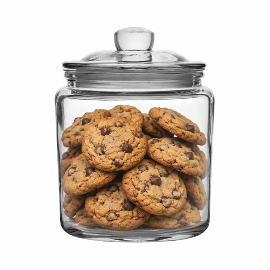 Biscotti Glass Jar - 0.9L by Pasabahce