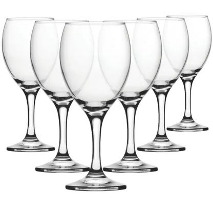 Imperial Glass Wine Goblets - 450ml - Set of 6 by Glassware UK