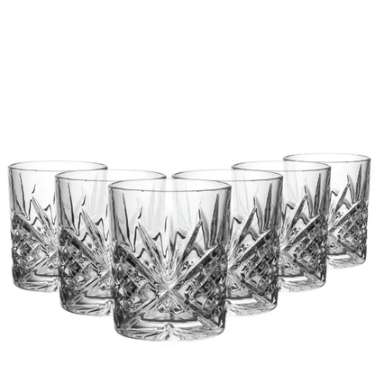 Symphony Old Fashioned Tumblers - 320ml - Set of 6 by Glassware UK