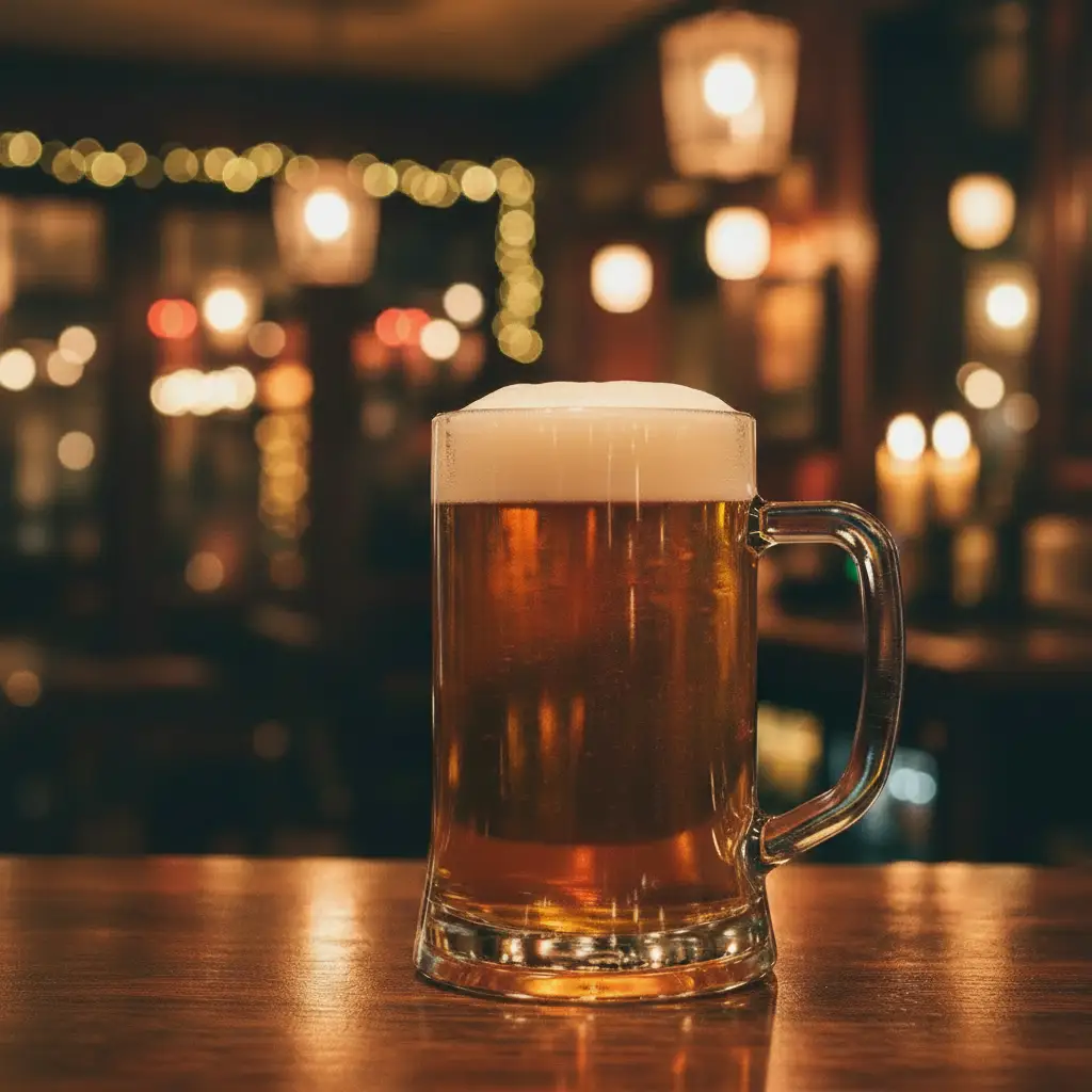 Large Straight Sided Glass Tankard - 670ml by Pasabahce