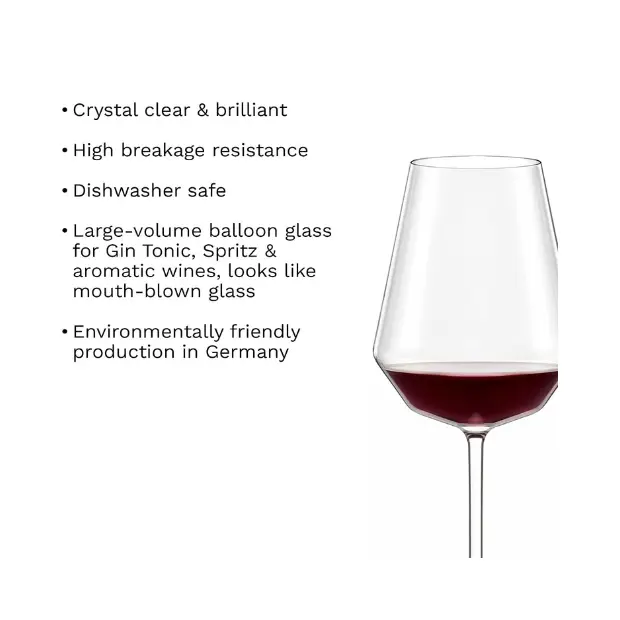Stolzle Lausitz Celestia Red Wine Glasses - 490ml - Box of 6 by Stolzle