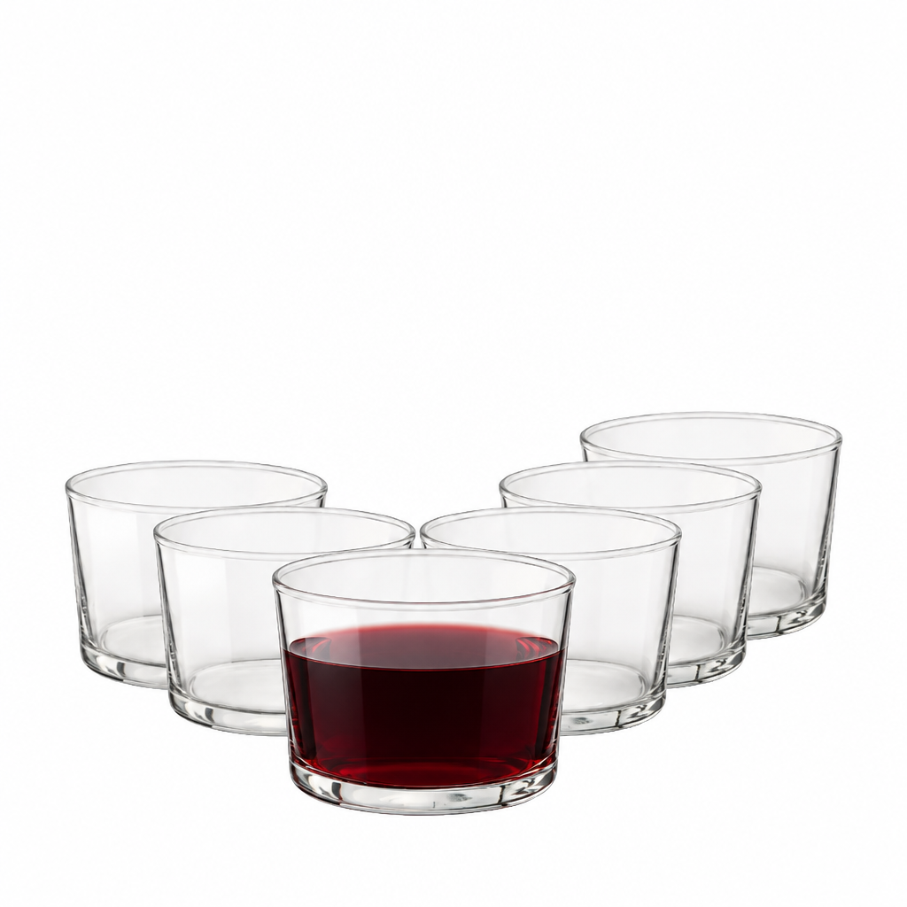 Bormioli Rocco Bodega Mini Glasses - 225ml - Set of 6 by Bormioli Rocco