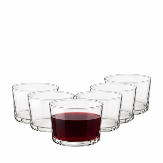 Bormioli Rocco Bodega Mini Glasses - 225ml - Set of 6 by Bormioli Rocco