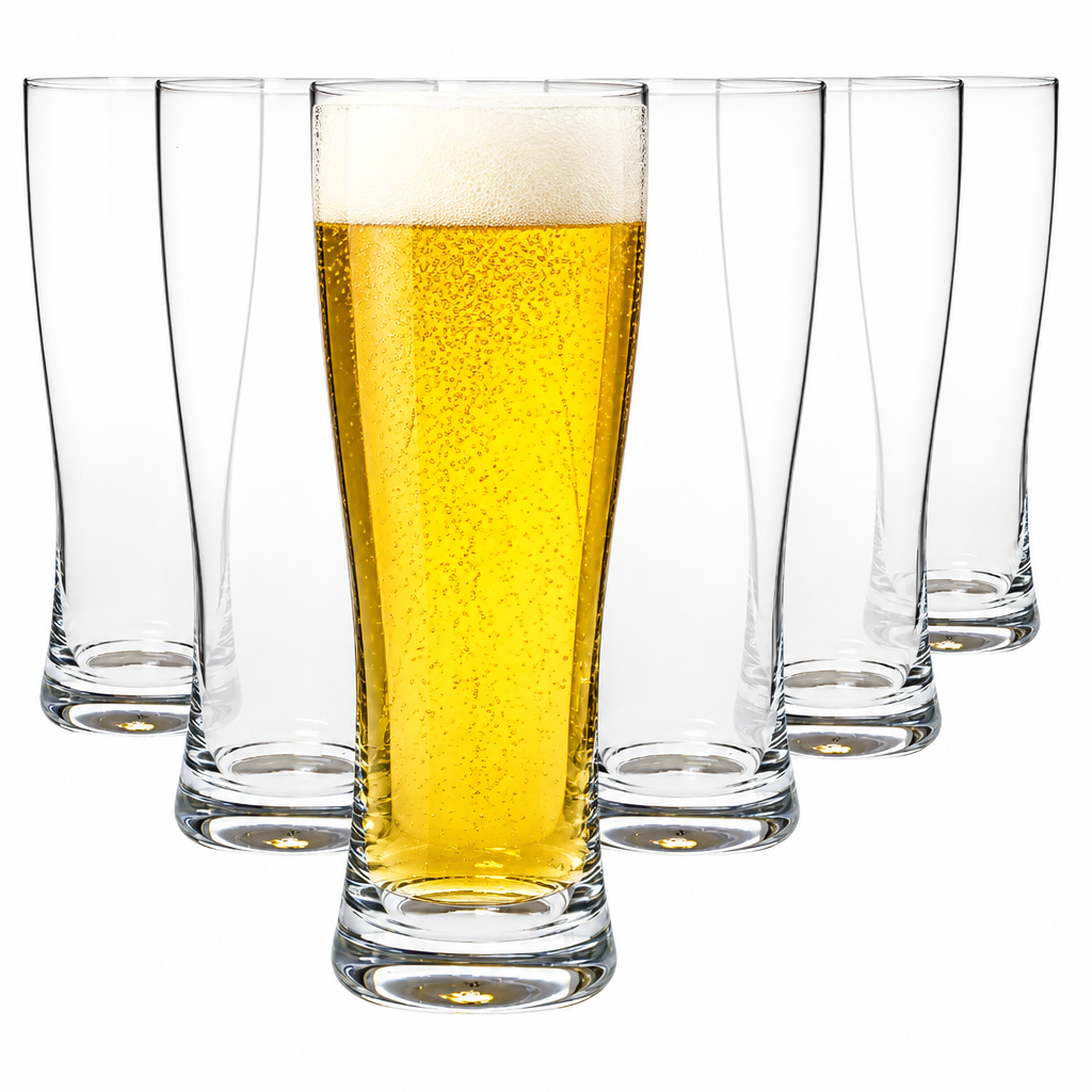 Krosno Craft Beer Glasses - 0.7L - Set of 6 by Krosno
