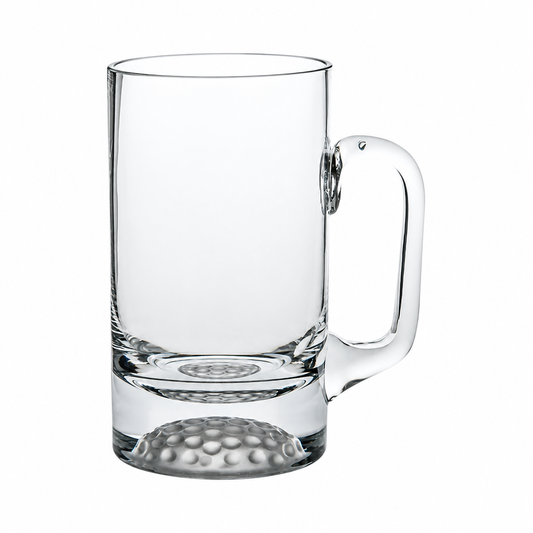 Gold Ball Glass Tankard - 268ml - 1/2 Pint by Krosno