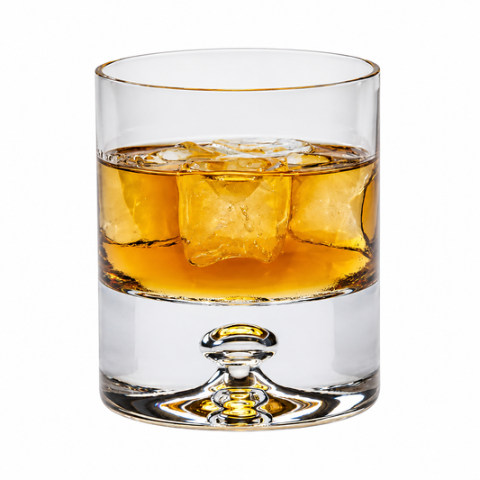 Krosno Bubble Base Whisky Tumbler - 280ml by Krosno