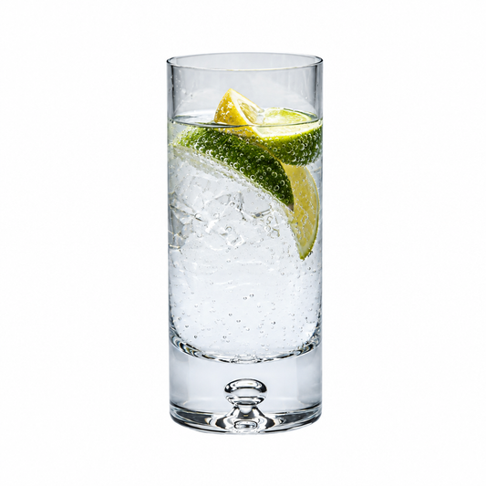 Krosno Bubble Base Highball Glasses - 340ml - Set of 6 by Krosno