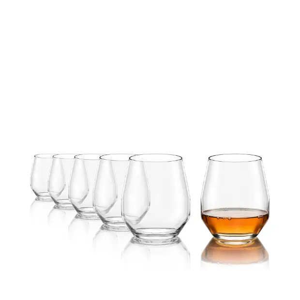 Stolzle Lausitz Celestia Whisky Tumbler Glass - 470ml - Box of 6 by Stolzle
