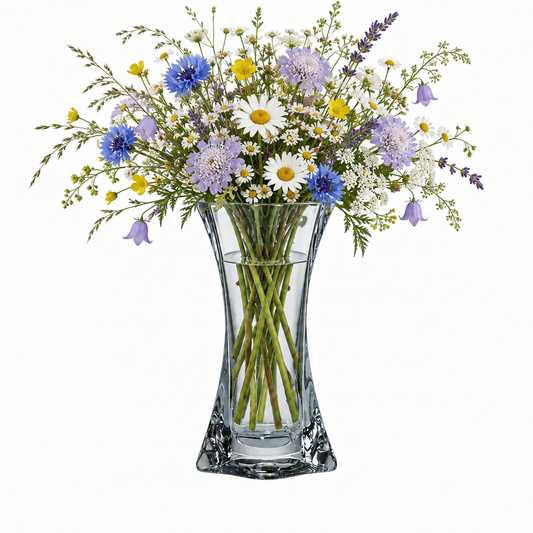 Crystalite Flared Orbit Vase - 24.5cm by Bohemia Crystal