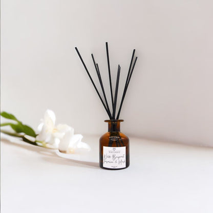 120ml Reed Diffuser - Wilde Bergamot. Jasmine & Musk
