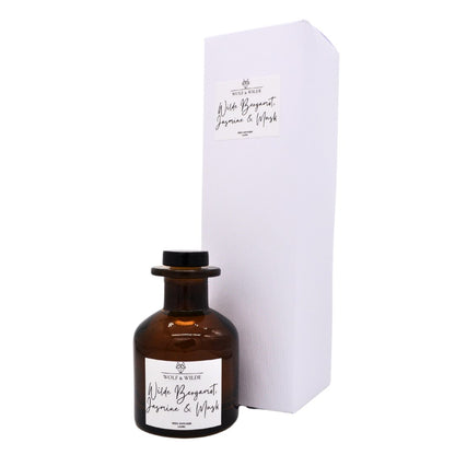 120ml Reed Diffuser - Wilde Bergamot. Jasmine & Musk
