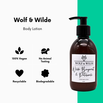 Luxury Body Lotion - Wilde Bergamot & Patchouli - 250ml