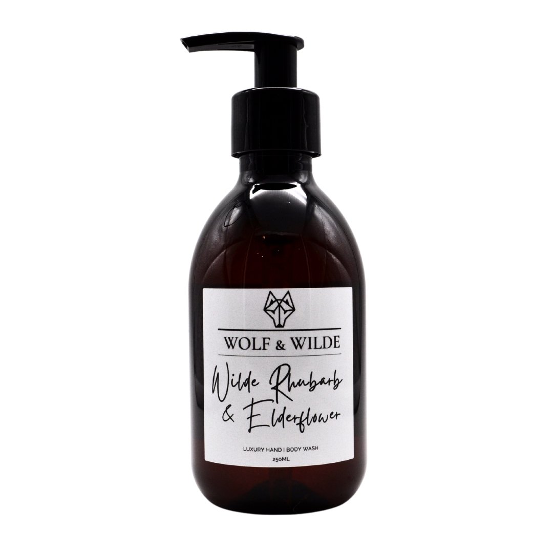 Hand & Body Soap - Wilde Rhubarb & Elderflower Luxury 2 In 1 - 250ml
